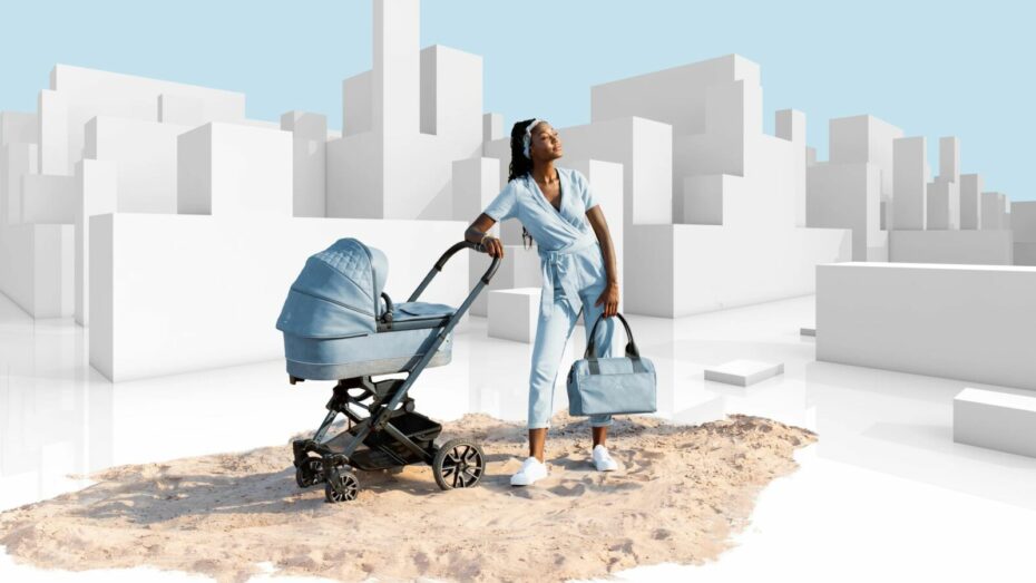 Onderweg in stijl met de Mercedes kinderwagen