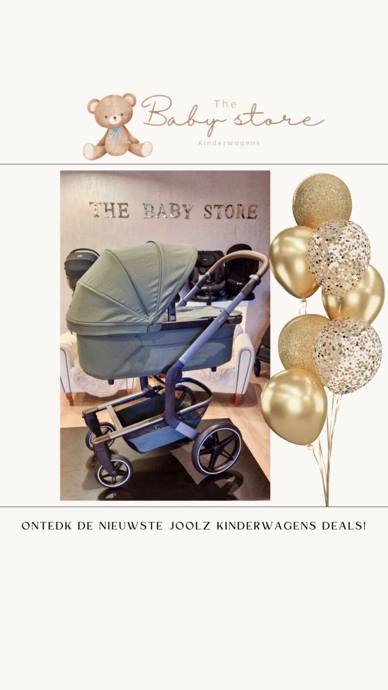 Kinderwagen outlet bij The Baby Store – de beste deals op Cybex Priam 4, Joolz Geo3 en Joolz Day5.