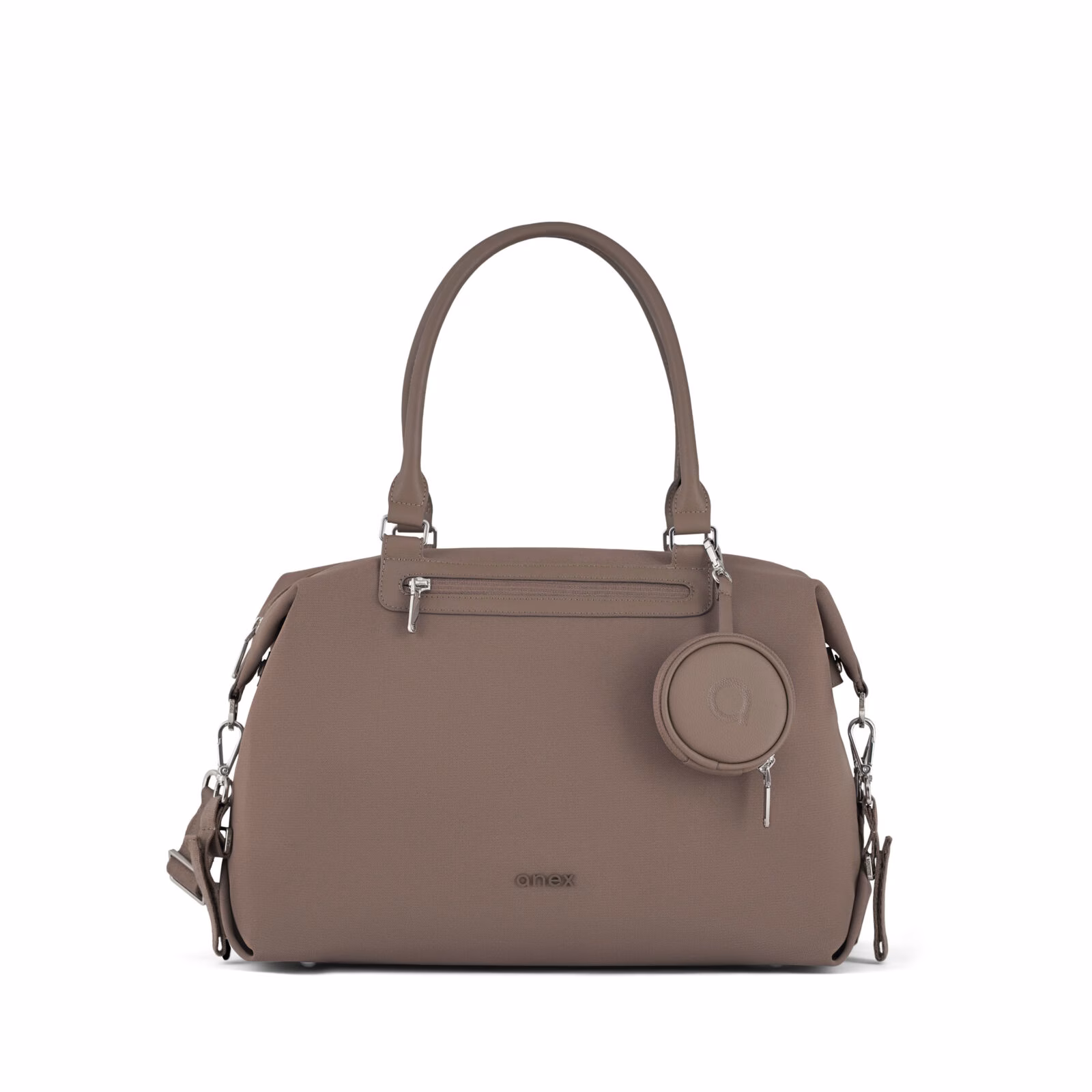 Anex luiertas zwart of bruin luxe verzorgingstas voor baby en kinderwagen